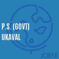 P.S. (Govt) Ukaval Primary School Logo