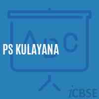 Ps Kulayana Primary School Logo
