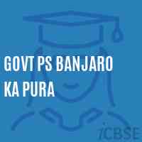 Govt Ps Banjaro Ka Pura Primary School Logo