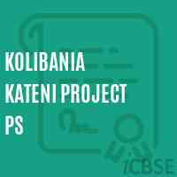 Kolibania Kateni Project Ps Primary School Logo
