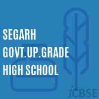 Segarh Govt.Up.Grade High School Logo