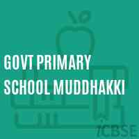 Govt Primary School Muddhakki Logo