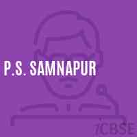 P.S. Samnapur Primary School Logo
