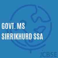 Govt. Ms Sirrikhurd Ssa Middle School Logo