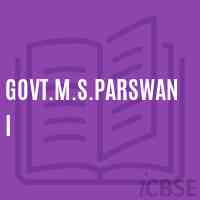 Govt.M.S.Parswani Middle School Logo
