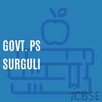 Govt. Ps Surguli Primary School Logo