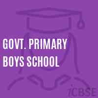 Govt. Primary Boys School Logo