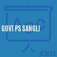 Govt Ps Sangli Primary School Logo