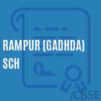 Rampur (Gadhda) Sch Middle School Logo