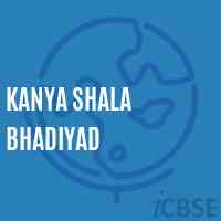 Kanya Shala Bhadiyad Primary School Logo