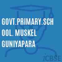 Govt.Primary.School. Muskel Guniyapara Logo