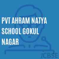 Pvt Ahram Natya School Gokul Nagar Logo