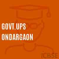 Govt.Ups Ondargaon Middle School Logo