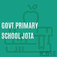 Govt.Primary School Jota Logo
