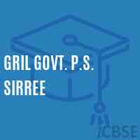 Gril Govt. P.S. Sirree Primary School Logo