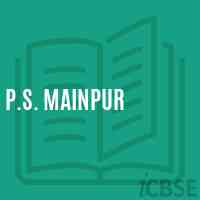 P.S. Mainpur Primary School Logo