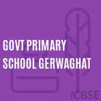 Govt Primary School Gerwaghat Logo