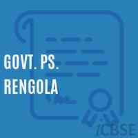 Govt. Ps. Rengola Primary School Logo