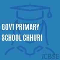 Govt Primary School Chhuri Logo