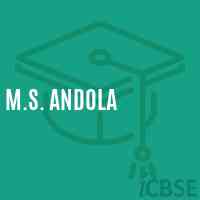 M.S. andola Middle School Logo