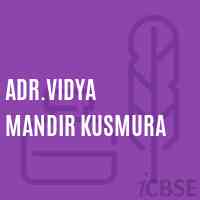 Adr.Vidya Mandir Kusmura Middle School Logo