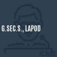 G.Sec.S., Lapod Secondary School Logo