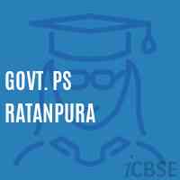 Govt. Ps Ratanpura Primary School Logo
