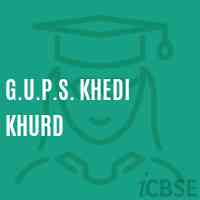 G.U.P.S. Khedi Khurd Middle School Logo