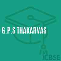 G.P.S Thakarvas Primary School Logo
