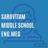Sarovttam Middle School Eng.Med Logo