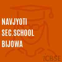 Navjyoti Sec.School Bijowa Logo
