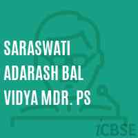 Saraswati Adarash Bal Vidya Mdr. Ps Primary School Logo