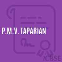P.M.V. Taparian Middle School Logo