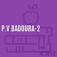 P.V.Badoura-2 Primary School Logo