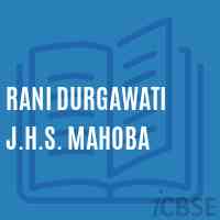 Rani Durgawati J.H.S. Mahoba Middle School Logo