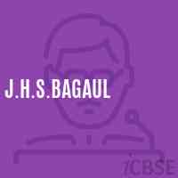 J.H.S.Bagaul Middle School Logo