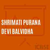Shrimati Purana Devi Balvidha Middle School Logo