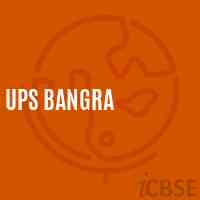 Ups Bangra Middle School Logo