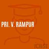 Pri. V. Rampur Primary School Logo