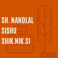 Sh. Nandlal Sishu Shik.Nik.Si Primary School Logo