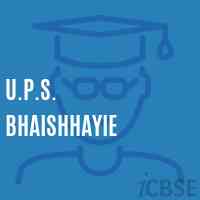 U.P.S. Bhaishhayie Middle School Logo