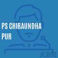 Ps Chiraundha Pur Primary School Logo