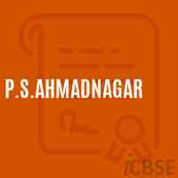 P.S.Ahmadnagar Primary School Logo