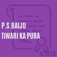P.S.Baiju Tiwari Ka Pura Primary School Logo