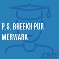P.S. Bheekh Pur Merwara Primary School Logo