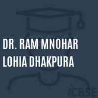 Dr. Ram Mnohar Lohia Dhakpura Middle School Logo