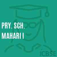 Pry. Sch. Mahari I Primary School Logo