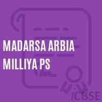 Madarsa Arbia Milliya Ps Primary School Logo