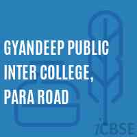 Gyandeep Public Inter College, Para Road High School Logo