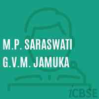 M.P. Saraswati G.V.M. Jamuka Primary School Logo